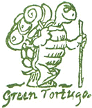 Green Tortuga signature stamp