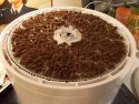 Dehydrator with dried ground beef